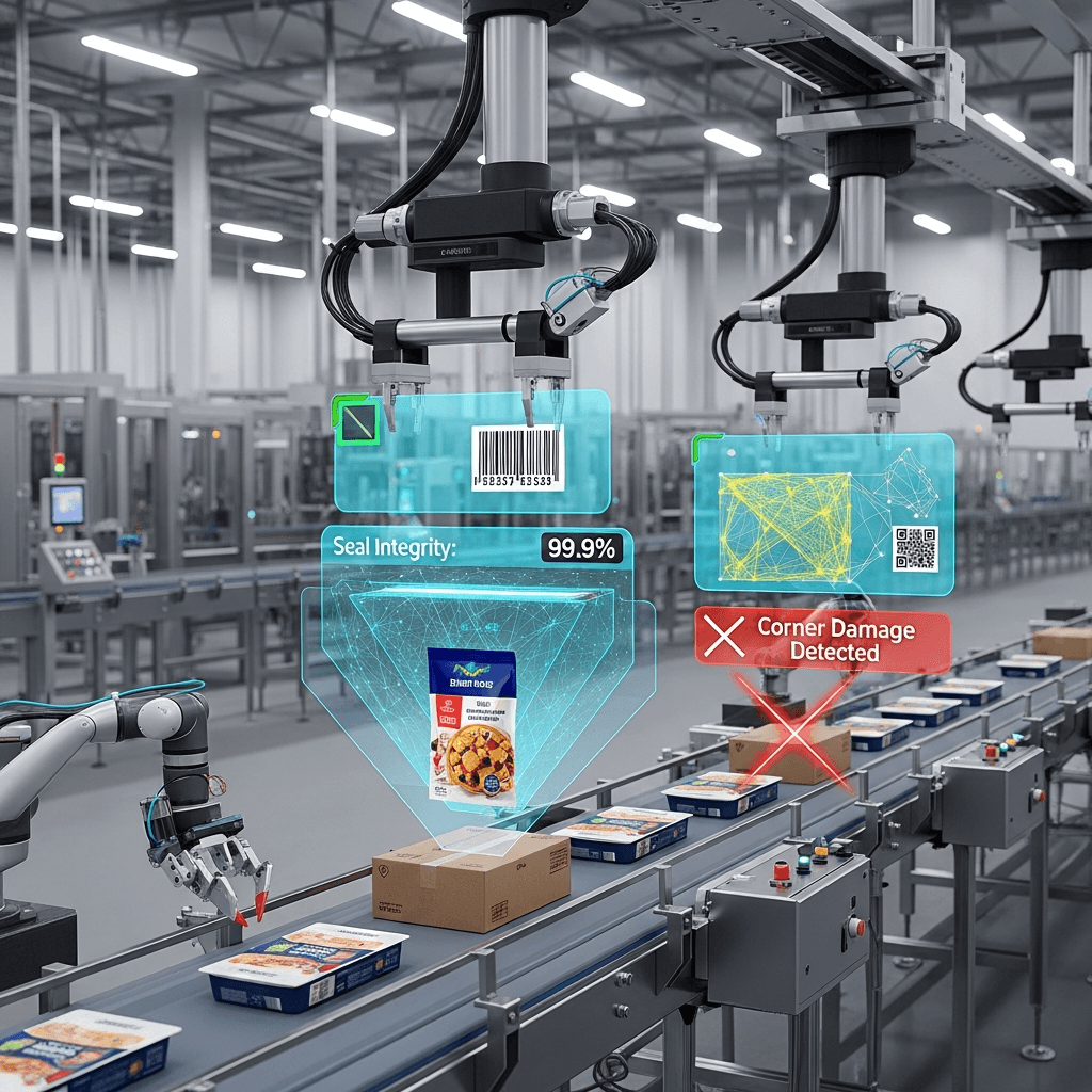 80% по-малко производствени забавяния: AI визуален контрол за хранително-вкусова индустрия