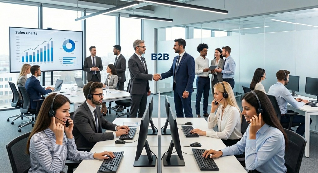 Фирми с активни продажби (B2B и B2C)